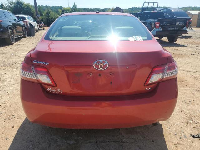 4T1BF3EK6BU592336 - 2011 TOYOTA CAMRY BASE Rojo foto 6