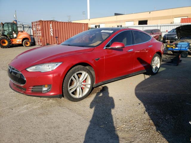 2015 TESLA MODEL S 85D, 