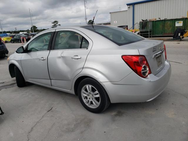 1G1JC5SH0D4102000 - 2013 CHEVROLET SONIC LT SILVER photo 2