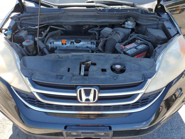 JHLRE4H56AC005464 - 2010 HONDA CR-V EX BLACK photo 12