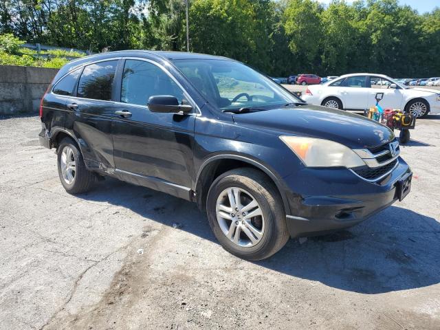 JHLRE4H56AC005464 - 2010 HONDA CR-V EX BLACK photo 4