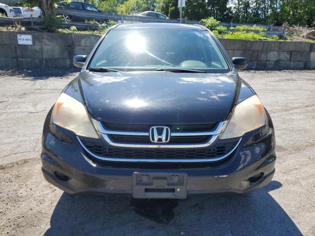 JHLRE4H56AC005464 - 2010 HONDA CR-V EX BLACK photo 5