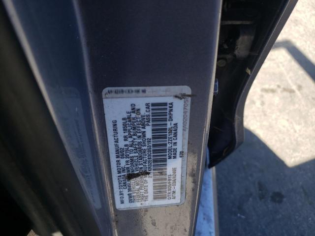 2T1KR32E83C053192 - 2003 TOYOTA COROLLA MA XR SILVER photo 12