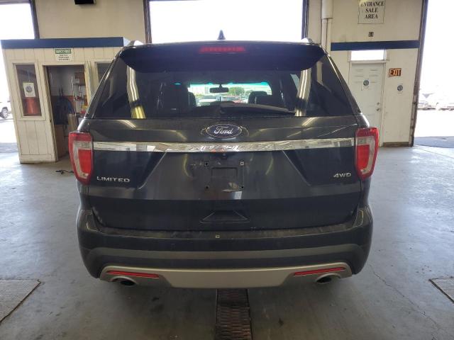 1FM5K8F80GGA27157 - 2016 FORD EXPLORER LIMITED შავი ფოტო 6