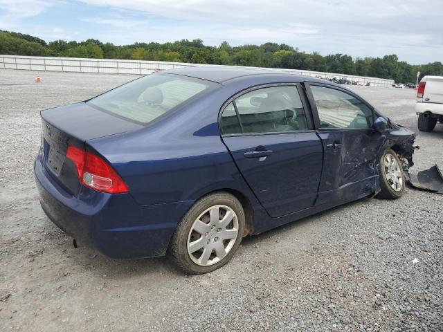 1HGFA16558L116421 - 2008 HONDA CIVIC LX BLUE photo 3