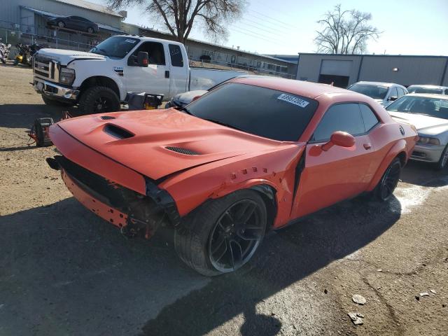 2C3CDZFJ4NH164655 - 2022 DODGE CHALLENGER R/T SCAT PACK ORANGE photo 1