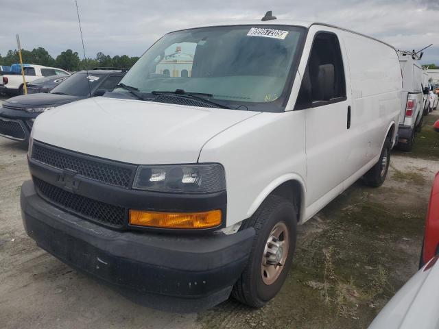 1GCWGAFP6J1344881 - 2018 CHEVROLET EXPRESS G2 WHITE photo 1