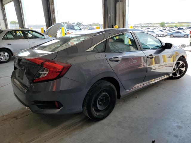 2HGFC2F6XMH516149 - 2021 HONDA CIVIC LX SILVER photo 3