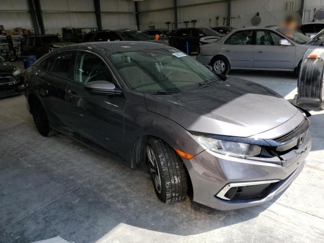 2HGFC2F6XMH516149 - 2021 HONDA CIVIC LX SILVER photo 4