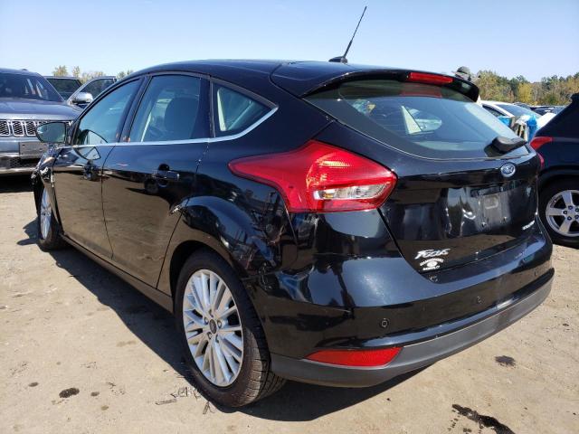 1FADP3N21HL333753 - 2017 FORD FOCUS TITANIUM BLACK photo 2