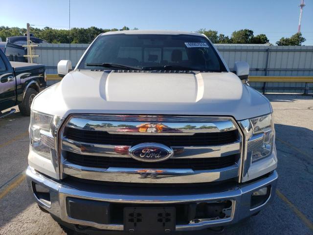 1FTEX1EP7FFA22113 - 2015 FORD F150 SUPER CAB WHITE photo 5