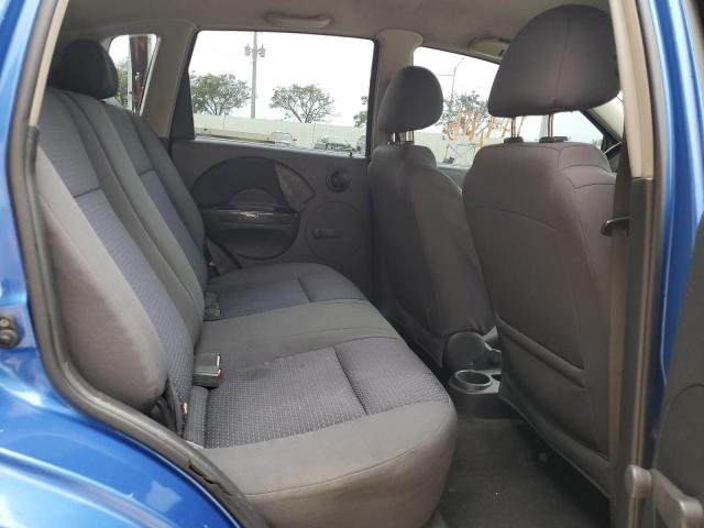 KL1TD666X6B682552 - 2006 CHEVROLET AVEO BASE BLUE photo 10
