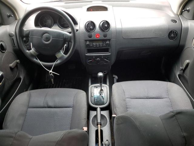KL1TD666X6B682552 - 2006 CHEVROLET AVEO BASE BLUE photo 8