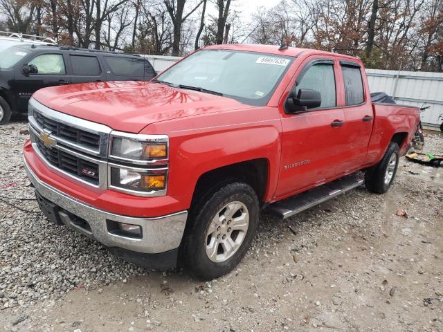 1GCVKREC4EZ122872 - 2014 CHEVROLET 1500 K1500 LT RED photo 1