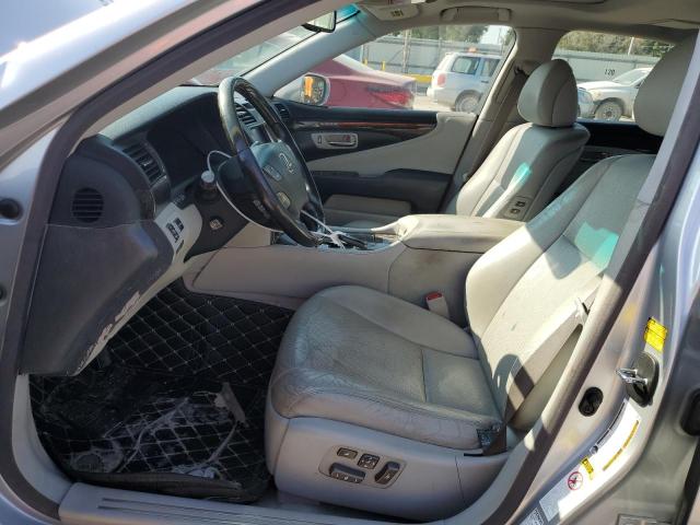 JTHCL46F795001457 - 2009 LEXUS LS 460 SILVER photo 7