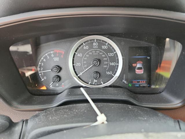 JTDEPMAE0MJ157532 - 2021 TOYOTA COROLLA LE SILVER photo 9