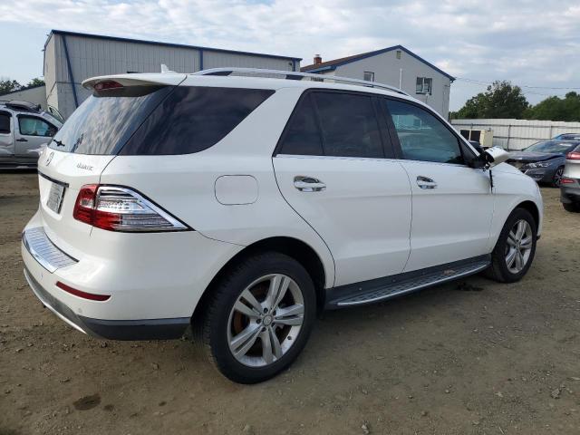 4JGDA5HB6EA294034 - 2014 MERCEDES-BENZ ML 350 4MATIC WHITE photo 3