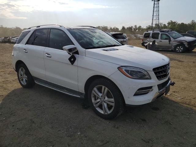 4JGDA5HB6EA294034 - 2014 MERCEDES-BENZ ML 350 4MATIC WHITE photo 4