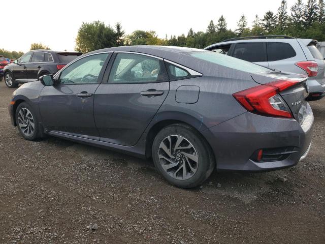 2HGFC2F73LH002263 - 2020 HONDA CIVIC EX GRAY photo 2