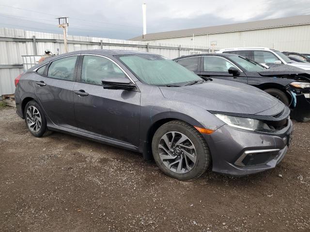 2HGFC2F73LH002263 - 2020 HONDA CIVIC EX GRAY photo 4