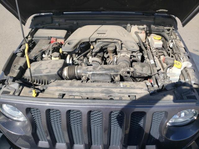 1C4GJXAG2JW155888 - 2018 JEEP WRANGLER SPORT GRAY photo 11