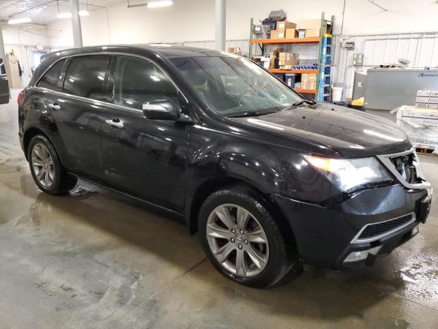 2HNYD2H6XCH547105 - 2012 ACURA MDX ADVANCE BLACK photo 4