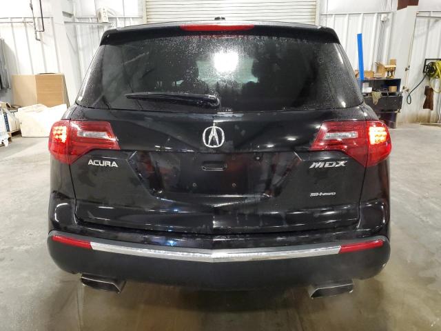 2HNYD2H6XCH547105 - 2012 ACURA MDX ADVANCE BLACK photo 6