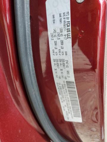 2C4RC1AG5JR125339 - 2018 CHRYSLER PACIFICA L BURGUNDY photo 14