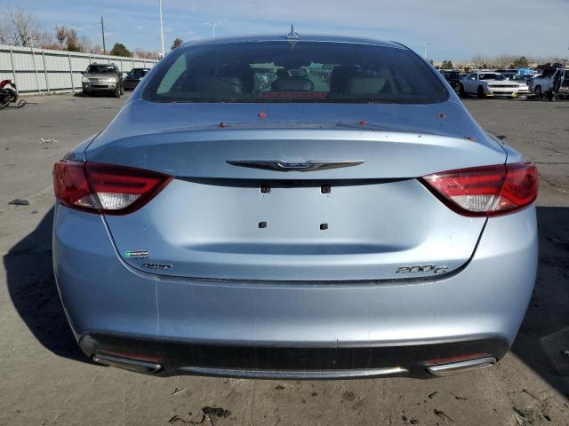 1C3CCCEG1FN648636 - 2015 CHRYSLER 200 C BLUE photo 6