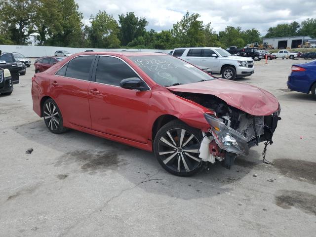 4T1BF1FK3CU551182 - 2012 TOYOTA CAMRY BASE RED photo 4