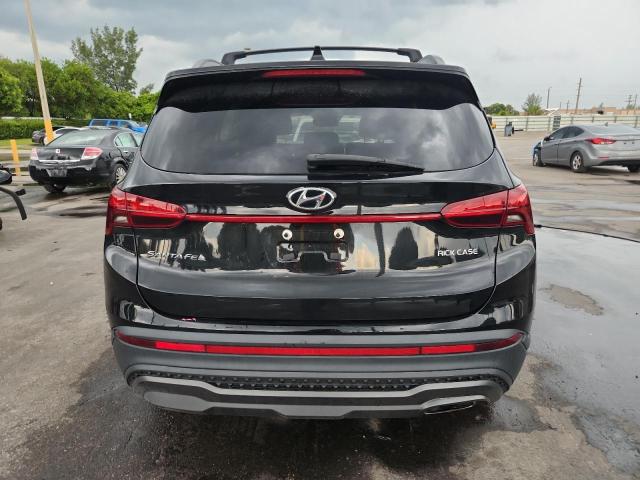 5NMS64AJXNH418126 - 2022 HYUNDAI SANTA FE SEL 黑色 照片 6
