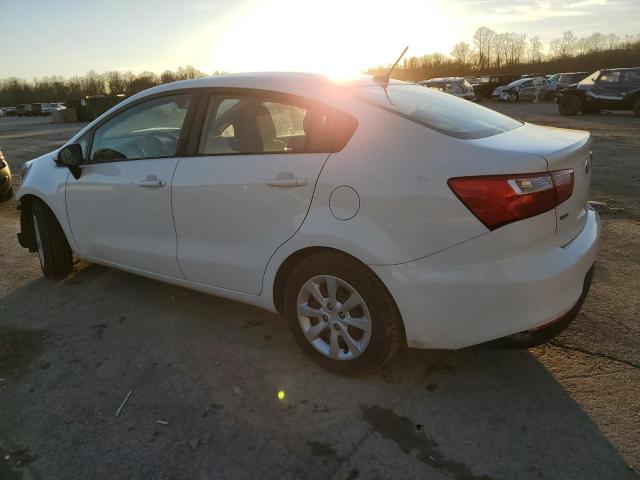 KNADM4A30H6061649 - 2017 KIA RIO LX WHITE photo 2