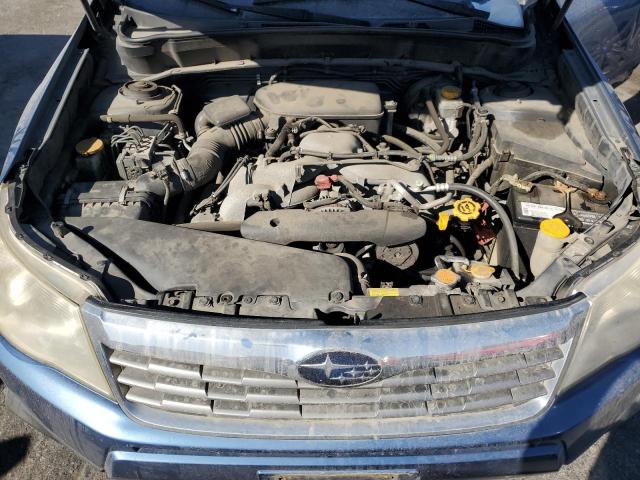 JF2SH6BC0AH769856 - 2010 SUBARU FORESTER XS BLUE photo 11