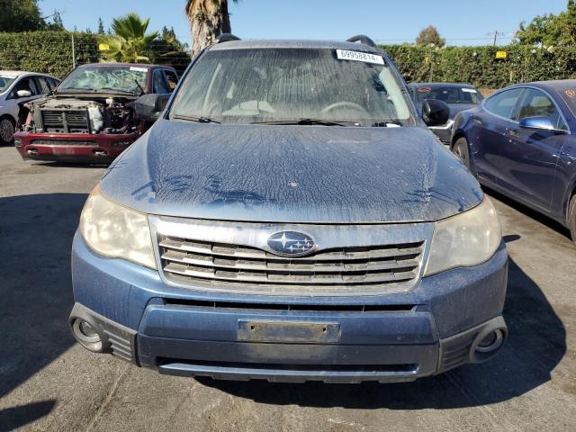 JF2SH6BC0AH769856 - 2010 SUBARU FORESTER XS Mavi fotoğraf 5