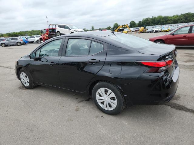 3N1CN8DV0ML847079 - 2021 NISSAN VERSA S BLACK photo 2