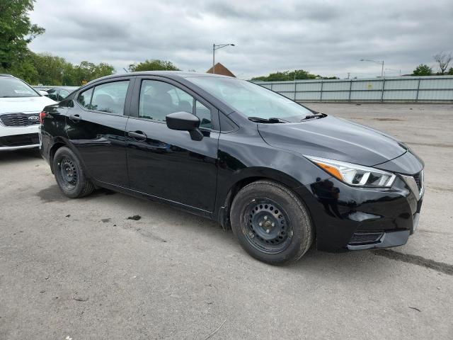 3N1CN8DV0ML847079 - 2021 NISSAN VERSA S BLACK photo 4