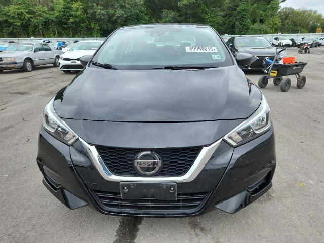 3N1CN8DV0ML847079 - 2021 NISSAN VERSA S BLACK photo 5