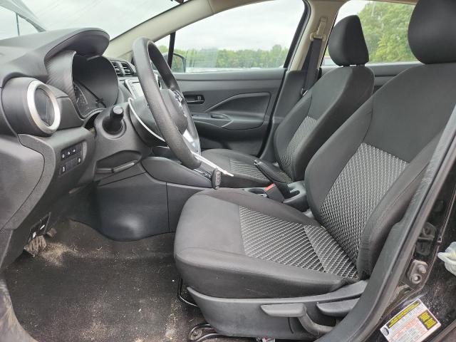 3N1CN8DV0ML847079 - 2021 NISSAN VERSA S BLACK photo 7