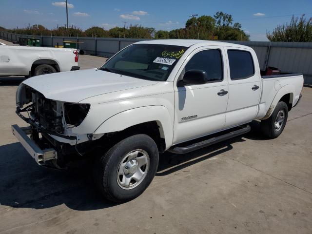 5TEKU72N45Z025733 - 2005 TOYOTA TACOMA DOUBLE CAB PRERUNNER LONG BED WHITE photo 1