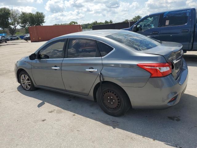 3N1AB7AP2JY243404 - 2018 NISS SENTRA S GRAY photo 2