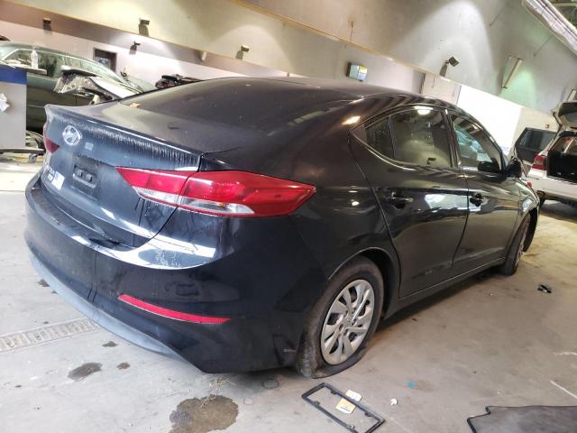 5NPD74LF3JH227353 - 2018 HYUNDAI ELANTRA SE BLACK photo 3