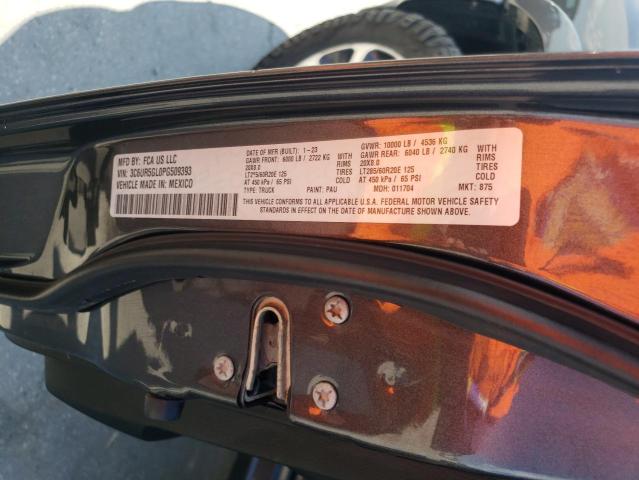 3C6UR5GL0PG509393 - 2023 RAM 2500 LONGHORN BROWN photo 12