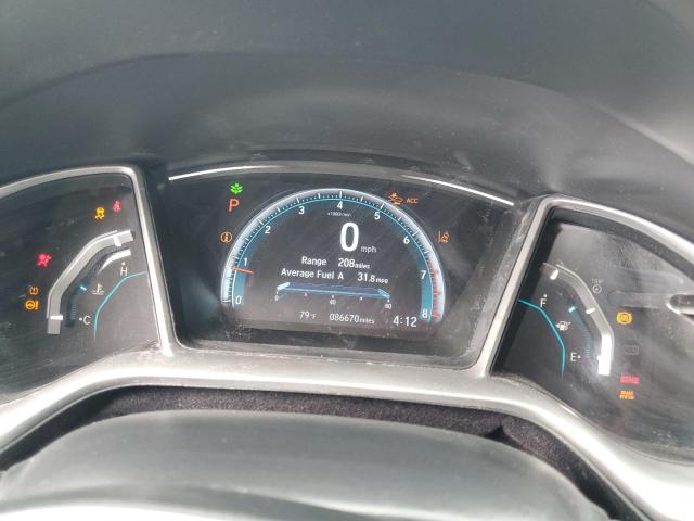 2HGFC2F89JH605059 - 2018 HONDA CIVIC EX BLACK photo 9