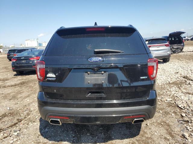 1FM5K8GT5GGD10933 - 2016 FORD EXPLORER SPORT 黑色 照片 6