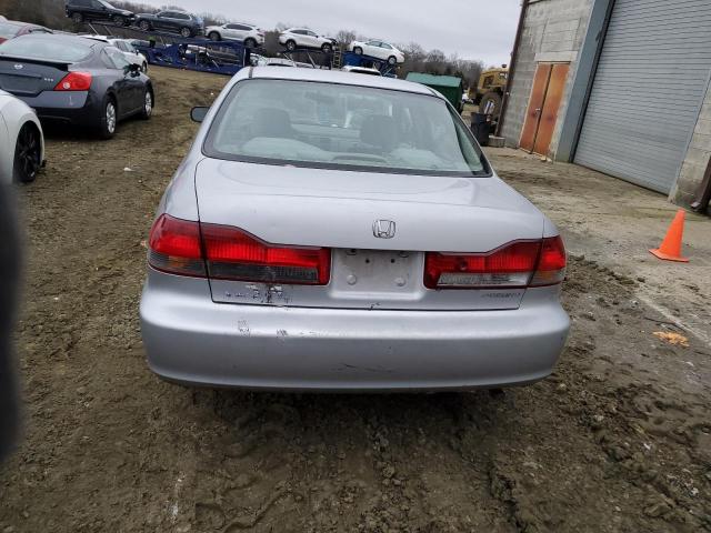 1HGCF86682A016810 - 2002 HONDA ACCORD VALUE SILVER photo 6