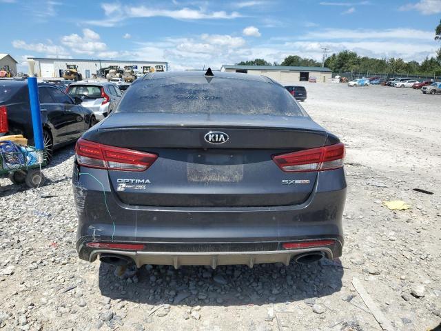 5XXGW4L23GG088701 - 2016 KIA OPTIMA SX GRAY photo 6