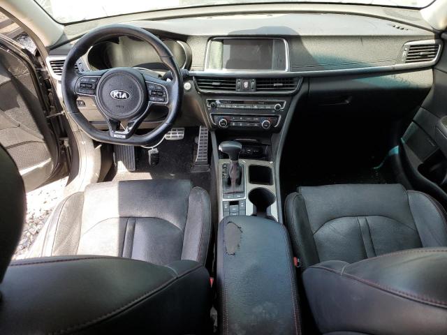 5XXGW4L23GG088701 - 2016 KIA OPTIMA SX GRAY photo 8