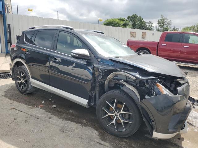 JTMJFREV4GJ075428 - 2016 TOYOTA RAV4 SE BLACK photo 4