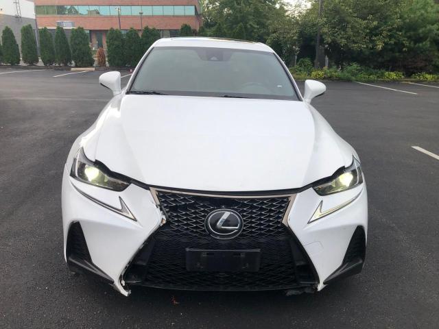 JTHGZ1E25L5017225 - 2020 LEXUS IS 350 F SPORT WHITE photo 5