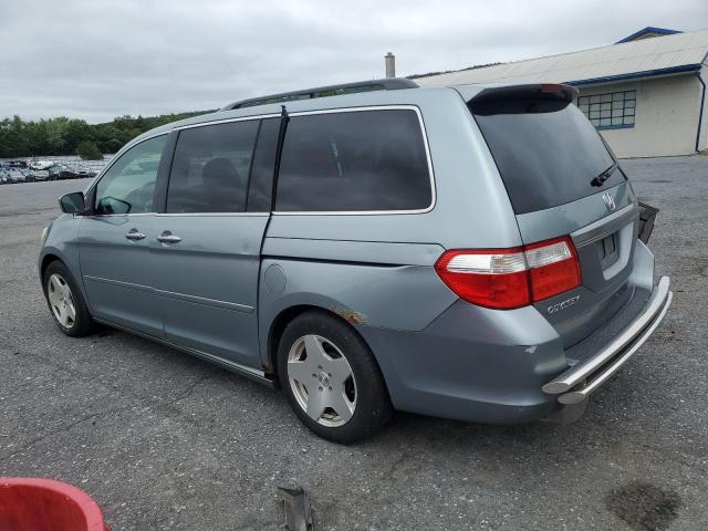 5FNRL38476B026368 - 2006 HONDA ODYSSEY EX TURQUOISE photo 2